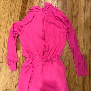 Superdown Hot Pink Romper